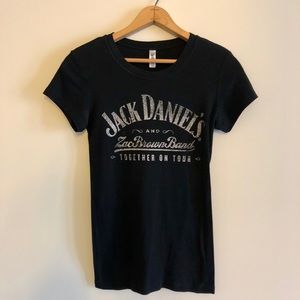 Jack Daniels Zac Brown Band Graphic T-shirt